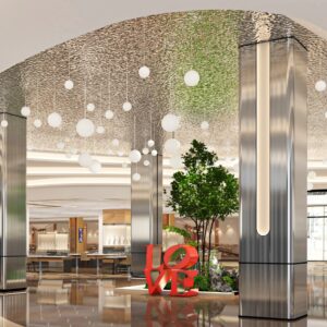 JP Decor Waved Wall Panel - Mirrored Silver Wave - Image 3