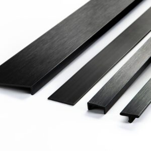 JP DECOR "FLAT" CONNECTOR PROFILE, BLACK - Image 2